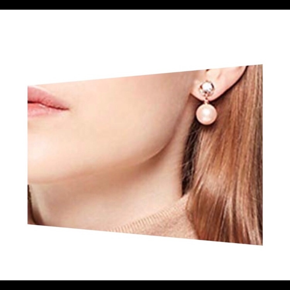 Kate Spade Lady Marmalade Drop Pearl Earrings - Picture 2 of 3